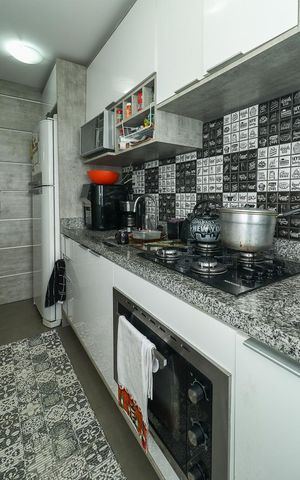 Apartamento à venda com 56m², 2 quartos e 1 vagaCozinha