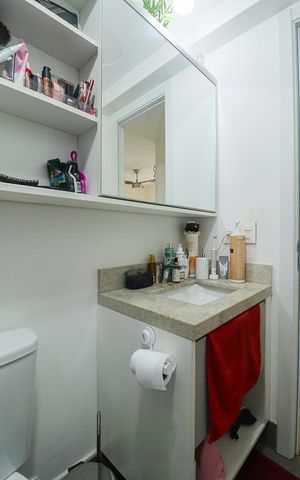 Apartamento à venda com 56m², 2 quartos e 1 vagaBanheiro da Suíte