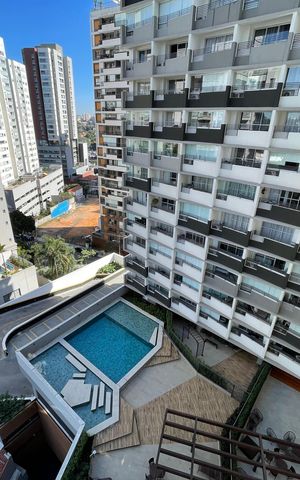 Studio para alugar com 31m², 1 quarto e 1 vaga Studio para alugar com 31m², 1 quarto e 1 vagaVista