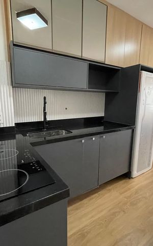 Studio para alugar com 31m², 1 quarto e 1 vaga Studio para alugar com 31m², 1 quarto e 1 vagaCozinha
