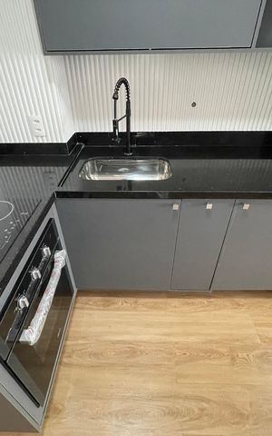 Studio para alugar com 31m², 1 quarto e 1 vaga Studio para alugar com 31m², 1 quarto e 1 vagaCozinha
