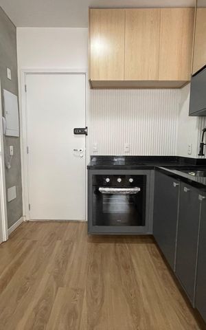 Studio para alugar com 31m², 1 quarto e 1 vaga Studio para alugar com 31m², 1 quarto e 1 vagaCozinha