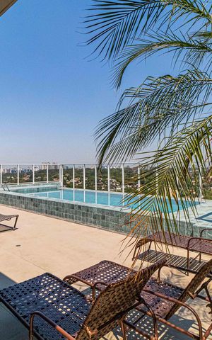 Studio para alugar com 25m², 1 quarto e 1 vaga Studio para alugar com 25m², 1 quarto e 1 vagaÁrea comum - Piscina