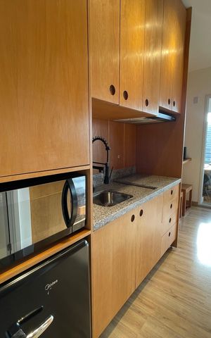 Studio para alugar com 25m², 1 quarto e 1 vaga Studio para alugar com 25m², 1 quarto e 1 vagaCozinha