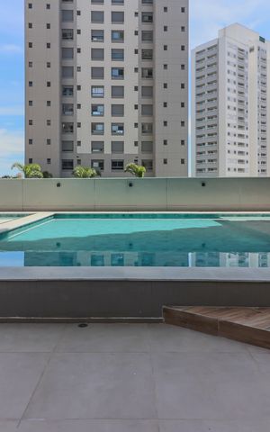 Studio para alugar com 25m², 1 quarto e 1 vaga Studio para alugar com 25m², 1 quarto e 1 vagaÁrea comum - Piscina