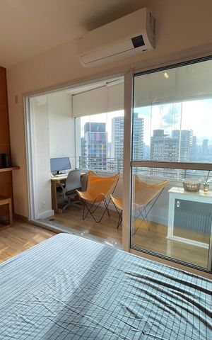 Studio para alugar com 25m², 1 quarto e 1 vaga Studio para alugar com 25m², 1 quarto e 1 vagaStudio