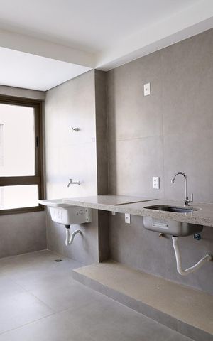 Apartamento à venda com 92m², 3 quartos e 2 vagasCozinha e Área de Serviço