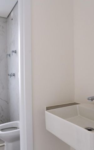 Apartamento à venda com 92m², 3 quartos e 2 vagasBanheiro da Semi Suíte