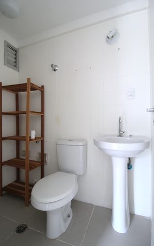 Apartamento à venda com 37m², 1 quarto e 1 vagaBanheiro da Suíte