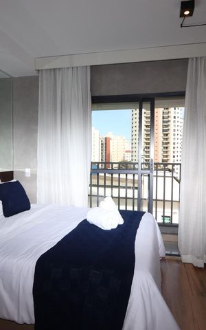Studio à venda com 26m², 1 quarto e sem vagaStudio - ambiente quarto