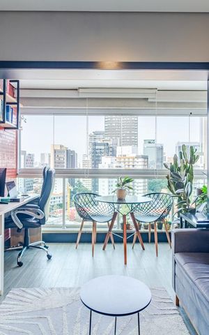 Apartamento à venda com 40m², 1 quarto e 1 vagaSala