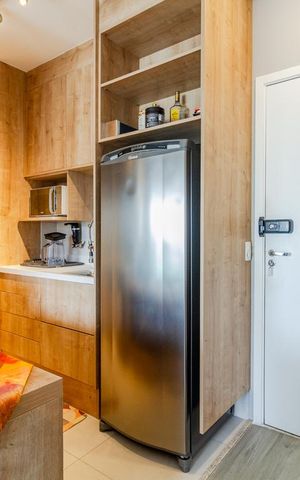 Apartamento à venda com 40m², 1 quarto e 1 vagaCozinha