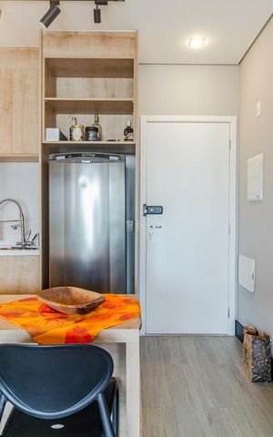 Apartamento à venda com 40m², 1 quarto e 1 vagaCozinha