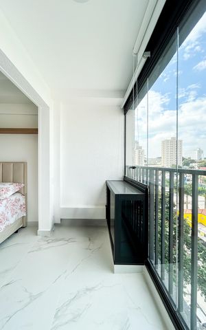 Apartamento para alugar com 30m², 1 quarto e sem vaga Apartamento para alugar com 30m², 1 quarto e sem vagaVaranda