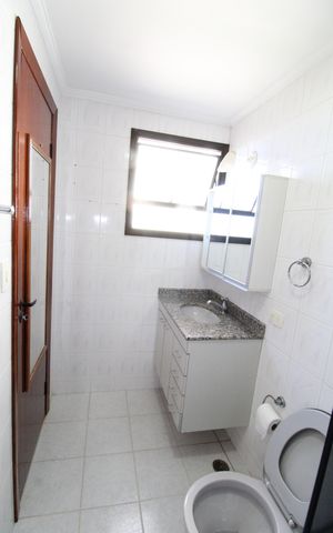 Apartamento para alugar com 115m², 4 quartos e 2 vagasBanheiro da Suíte 2
