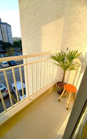 Apartamento à venda com 48m², 2 quartos e 1 vaga Apartamento à venda com 48m², 2 quartos e 1 vagaVaranda