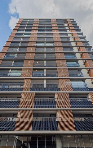 Studio para alugar com 26m², 1 quarto e sem vagaFachada