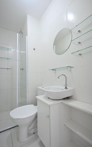 Apartamento à venda com 43m², 2 quartos e sem vagaBanheiro