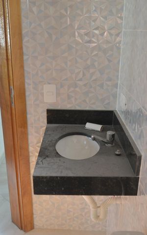 Apartamento à venda com 107m², 2 quartos e 2 vagasBanheiro Social