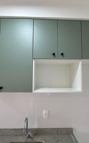 Apartamento para alugar com 64m², 2 quartos e 1 vagaCozinha - Armários