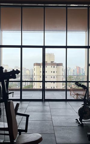 Studio à venda com 26m², 1 quarto e sem vaga Studio à venda com 26m², 1 quarto e sem vagaÁrea comum - Academia