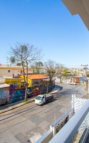 Casa à venda com 114m², 2 quartos e 3 vagas Casa à venda com 114m², 2 quartos e 3 vagasVaranda do quarto 1