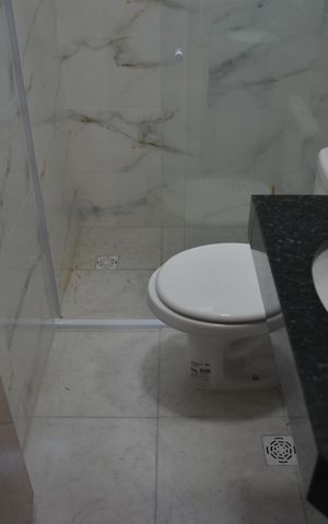 Casa à venda com 114m², 2 quartos e 3 vagasBanheiro da Suíte 2
