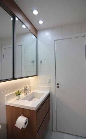 Apartamento à venda com 102m², 3 quartos e 2 vagasBanheiro Social
