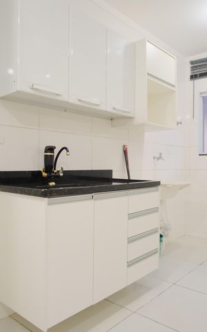Apartamento para alugar com 40m², 2 quartos e sem vagaCozinha e Área de Serviço