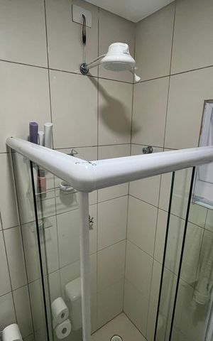 Casa de condomínio à venda com 120m², 3 quartos e 2 vagasBanheiro da Suíte