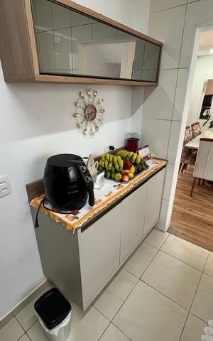 Casa de condomínio à venda com 120m², 3 quartos e 2 vagasCozinha