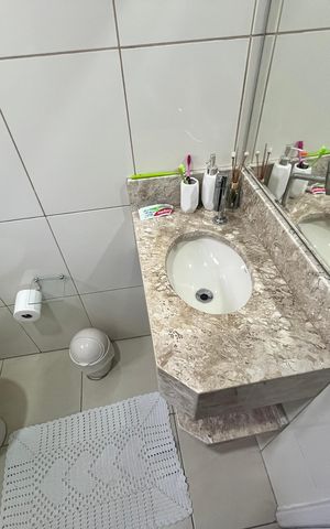 Casa de condomínio à venda com 120m², 3 quartos e 2 vagasBanheiro