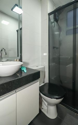 Apartamento à venda com 47m², 2 quartos e 1 vagaBanheiro