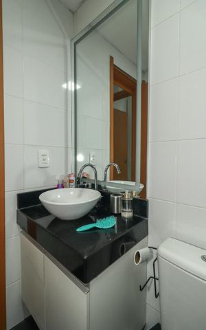 Apartamento à venda com 47m², 2 quartos e 1 vagaBanheiro