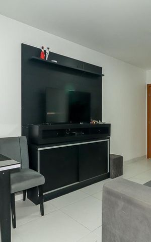 Apartamento à venda com 47m², 2 quartos e 1 vagaSala