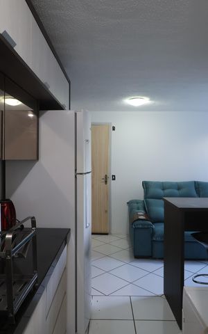 Apartamento à venda com 40m², 2 quartos e 1 vagaCozinha e Área de Serviço