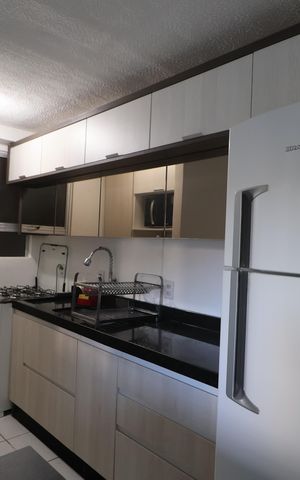 Apartamento à venda com 40m², 2 quartos e 1 vagaCozinha e Área de Serviço
