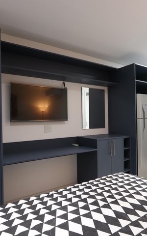 Studio à venda com 27m², 1 quarto e sem vagaStudio
