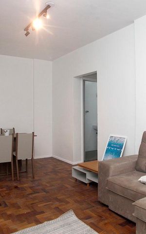 Apartamento à venda com 57m², 1 quarto e sem vagaSala