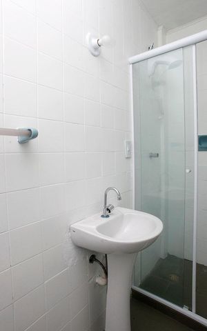 Apartamento à venda com 57m², 1 quarto e sem vagaBanheiro 1