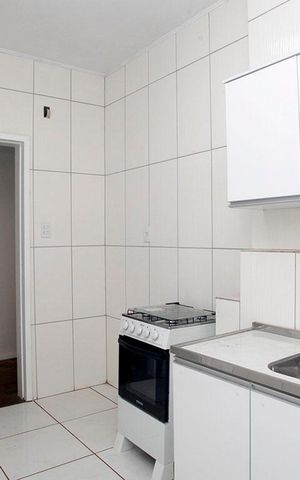 Apartamento à venda com 57m², 1 quarto e sem vagaCozinha e Área de Serviço