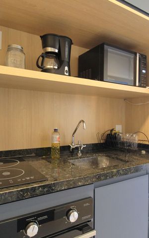 Studio para alugar com 31m², 1 quarto e sem vagaCozinha