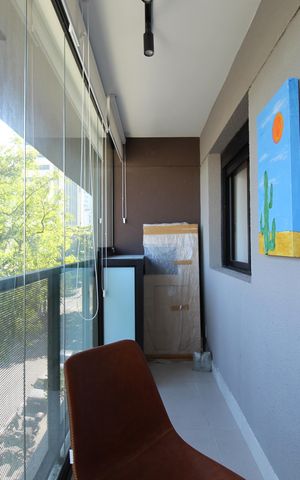 Studio para alugar com 31m², 1 quarto e sem vagaVaranda Integrada
