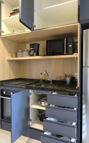 Studio para alugar com 31m², 1 quarto e sem vagaCozinha