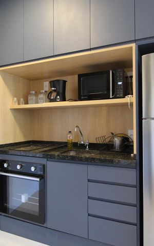 Studio para alugar com 31m², 1 quarto e sem vagaCozinha