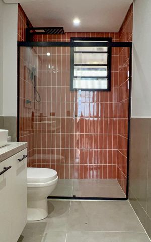 Apartamento para alugar com 86m², 2 quartos e sem vaga Apartamento para alugar com 86m², 2 quartos e sem vagaBanheiro da Suíte