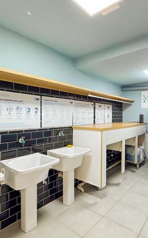 Apartamento para alugar com 31m², 2 quartos e sem vagaLavanderia
