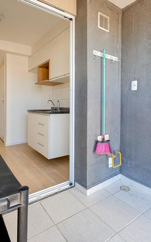 Apartamento para alugar com 31m², 2 quartos e sem vagaVaranda