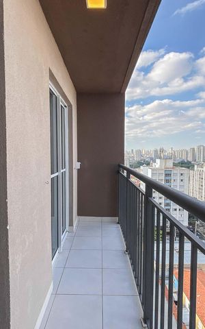 Apartamento para alugar com 30m², 1 quarto e sem vaga Apartamento para alugar com 30m², 1 quarto e sem vagaSacada/Sala/Cozinha