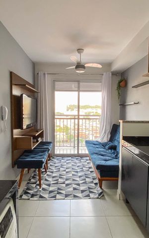 Apartamento para alugar com 30m², 1 quarto e sem vaga Apartamento para alugar com 30m², 1 quarto e sem vagaSala/Cozinha